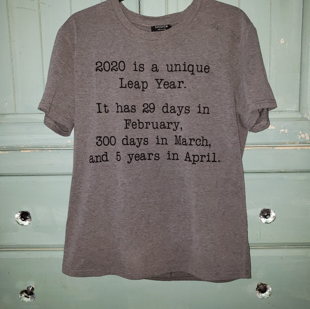 NWT funny Quarantine Tee Shirt